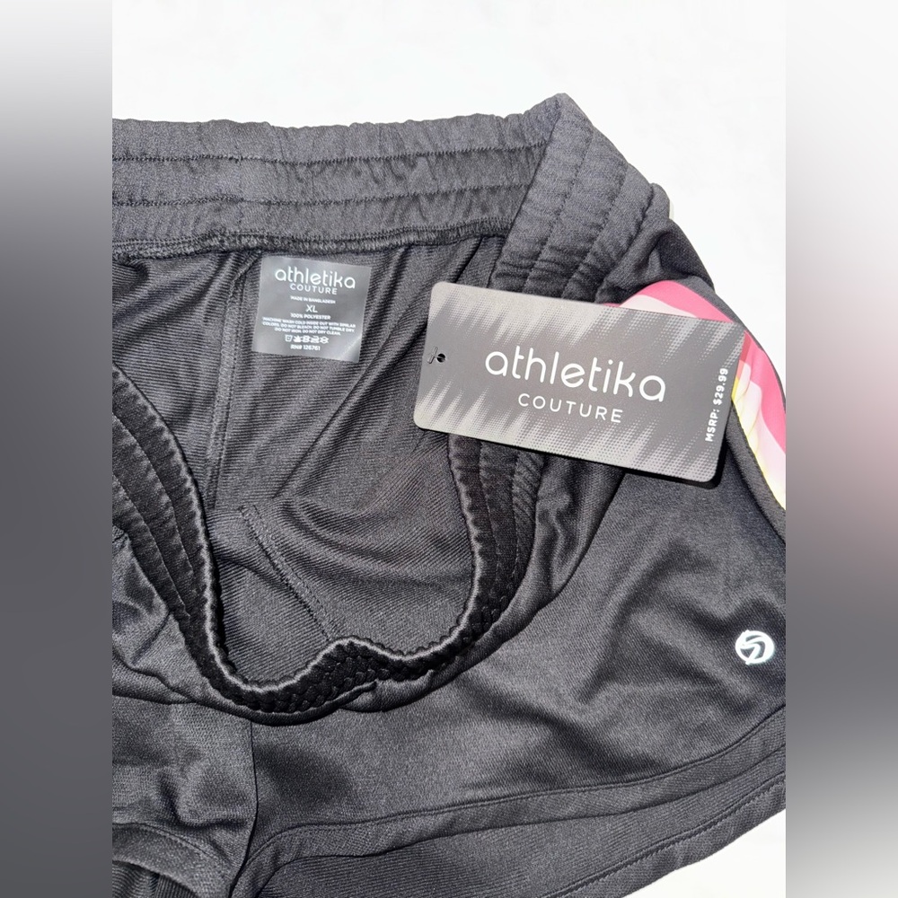 NWT ATHLETIKA COUTURE ACTIVE SHORT SIZE XL - Picture 3 of 3